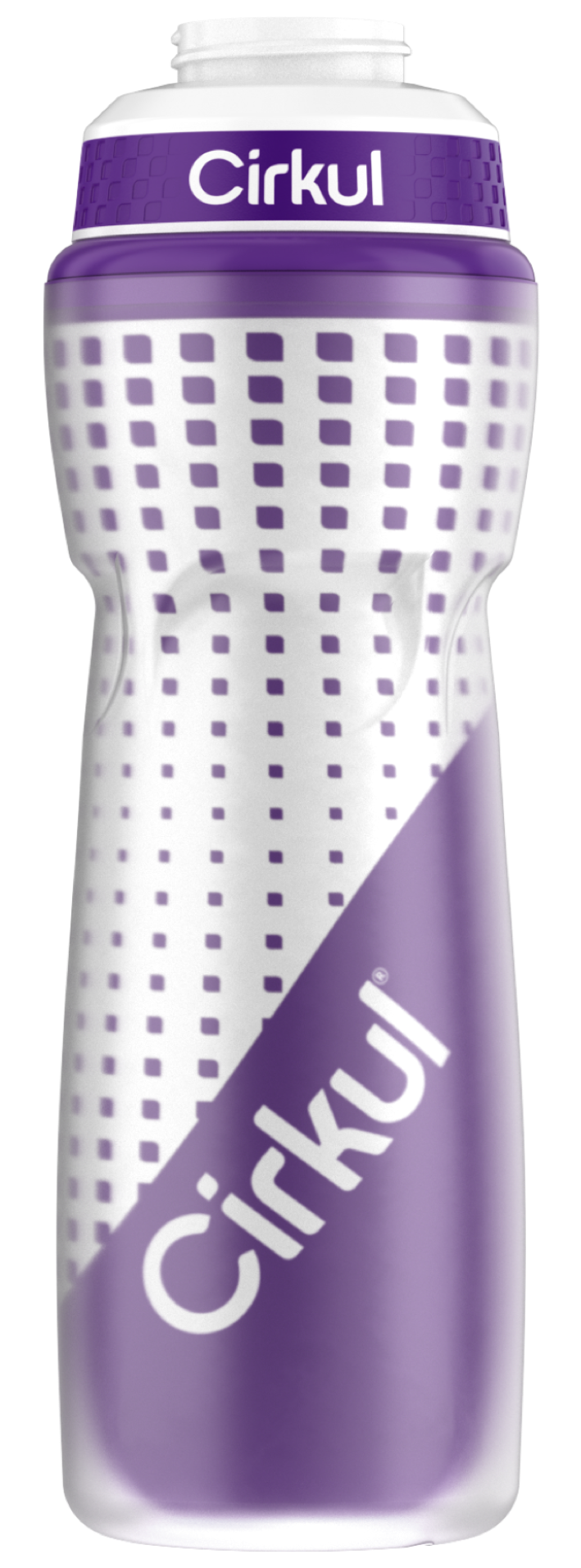 22oz. Insulated Squeeze Plastic Bottle & Sport Lid - EYD6