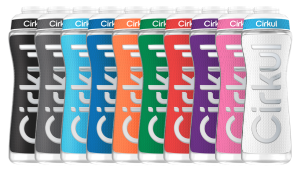22oz. Grip Squeeze Plastic Bottle & Sport Lid - BG6X