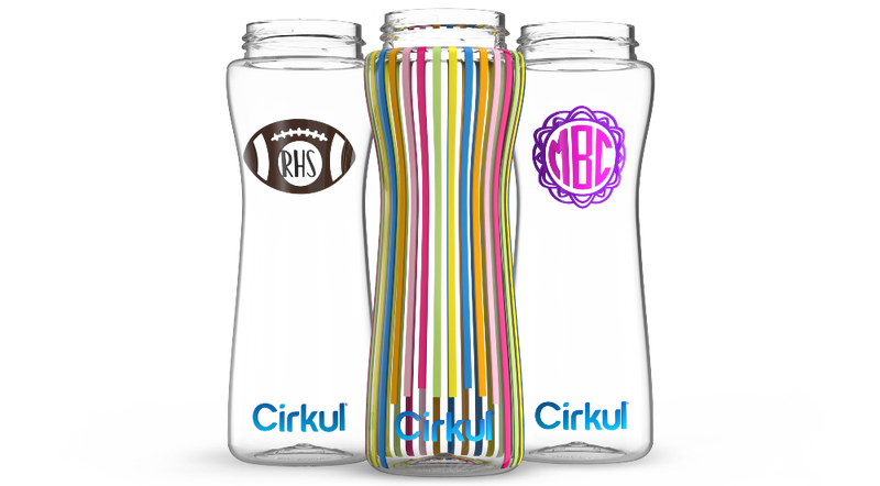 Custom 22oz. Plastic Bottle & Comfort Grip Lid - IPY9