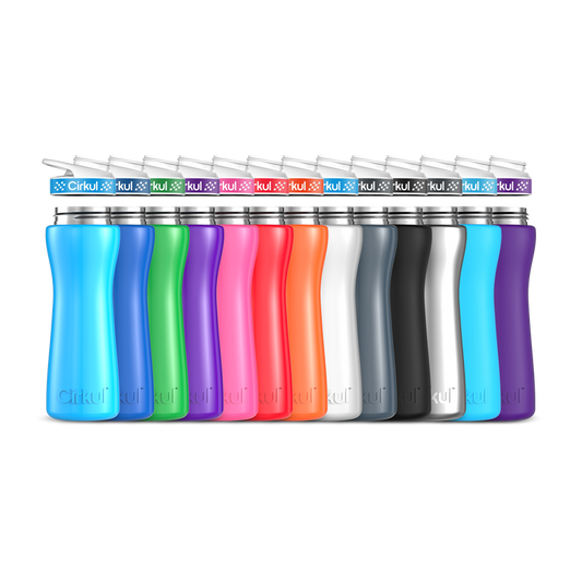 22oz. Stainless Steel Bottle & Comfort Grip Lid - 7LEP