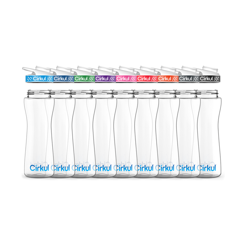 22oz. Plastic Bottle & Comfort Grip Lid - KOI6