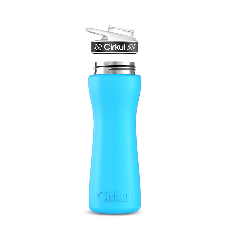 22oz. Stainless Steel Bottle & Comfort Grip Lid - 7LEP
