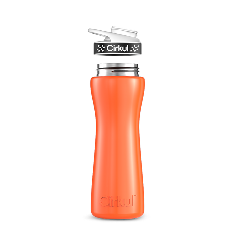 22oz. Stainless Steel Bottle & Comfort Grip Lid - 7LEP