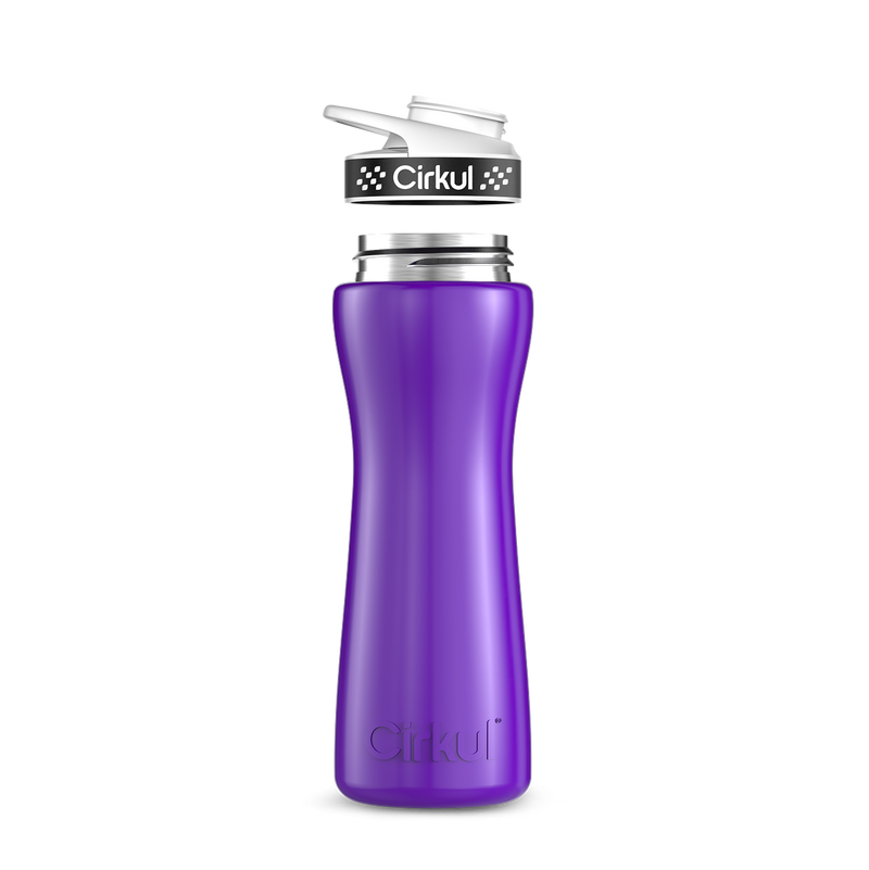 22oz. Stainless Steel Bottle & Comfort Grip Lid - 7LEP