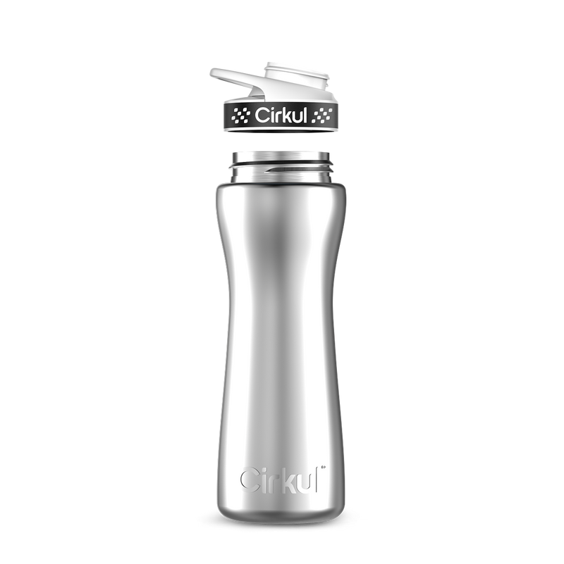 22oz. Stainless Steel Bottle & Comfort Grip Lid - 7LEP
