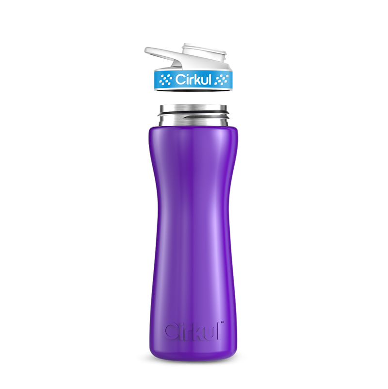 22oz. Stainless Steel Bottle & Comfort Grip Lid - 7LEP