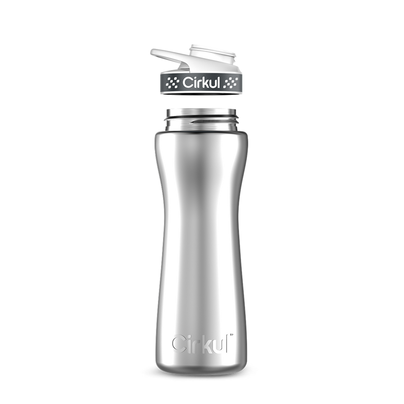22oz. Stainless Steel Bottle & Comfort Grip Lid - 7LEP