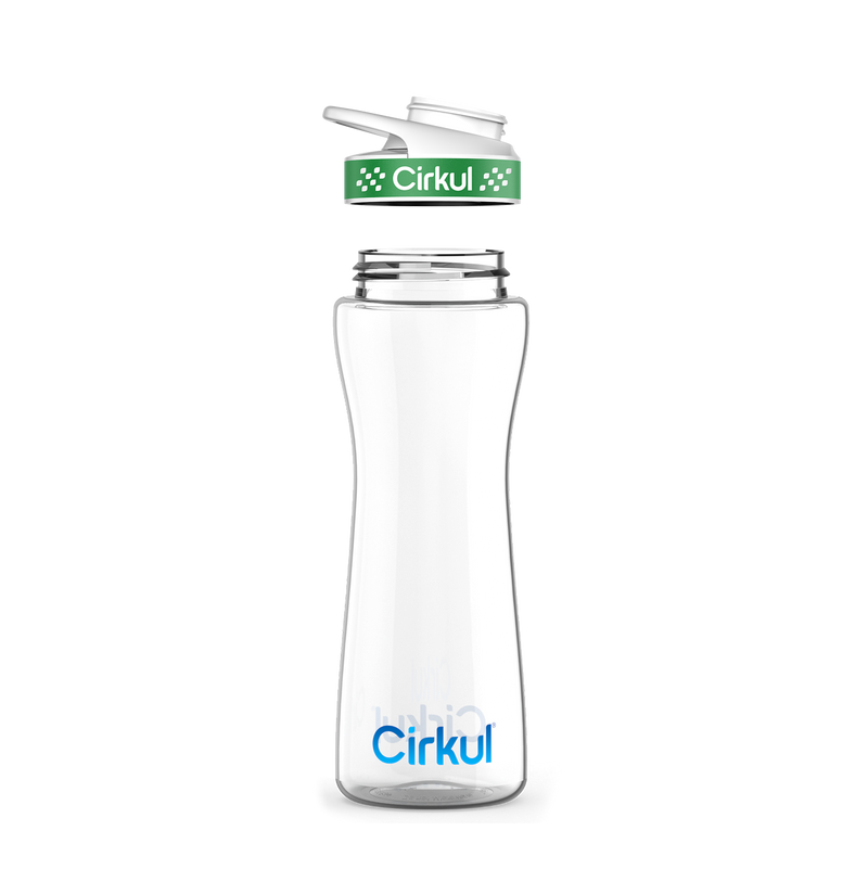 22oz. Plastic Bottle & Comfort Grip Lid - KOI6