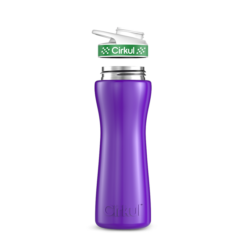 22oz. Stainless Steel Bottle & Comfort Grip Lid - 7LEP