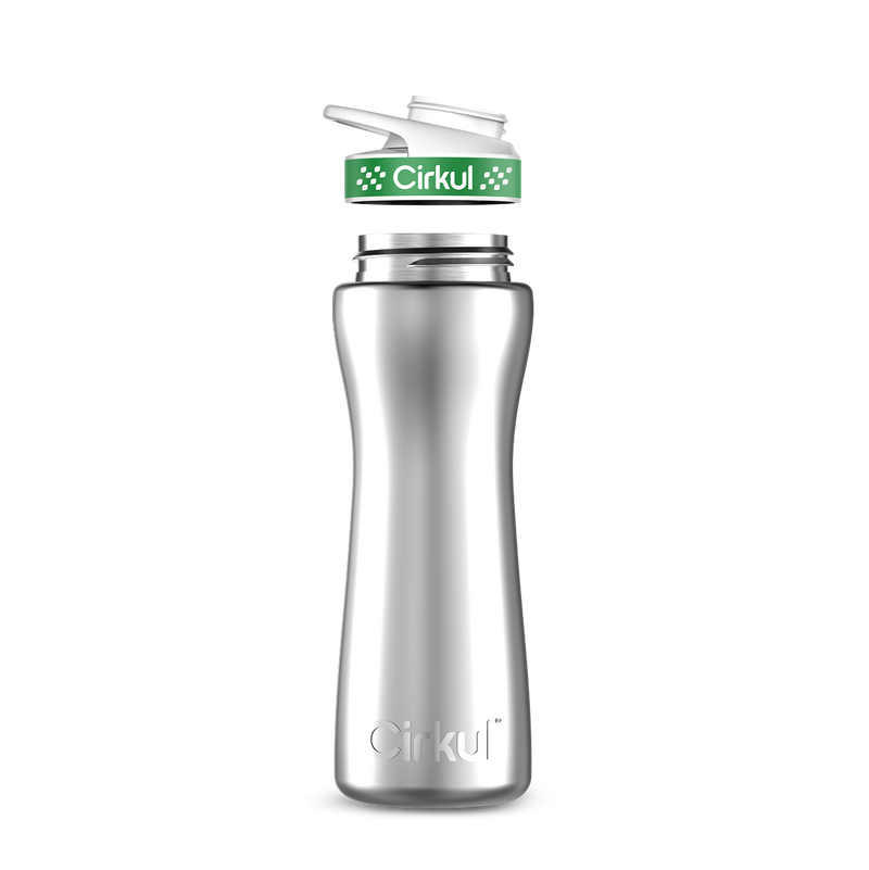 22oz. Stainless Steel Bottle & Comfort Grip Lid - 7LEP