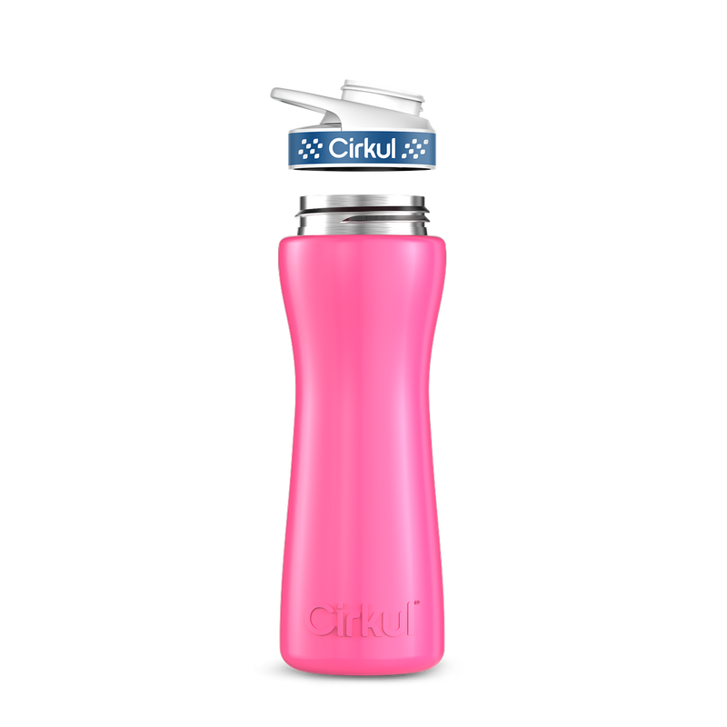 22oz. Stainless Steel Bottle & Comfort Grip Lid - 7LEP