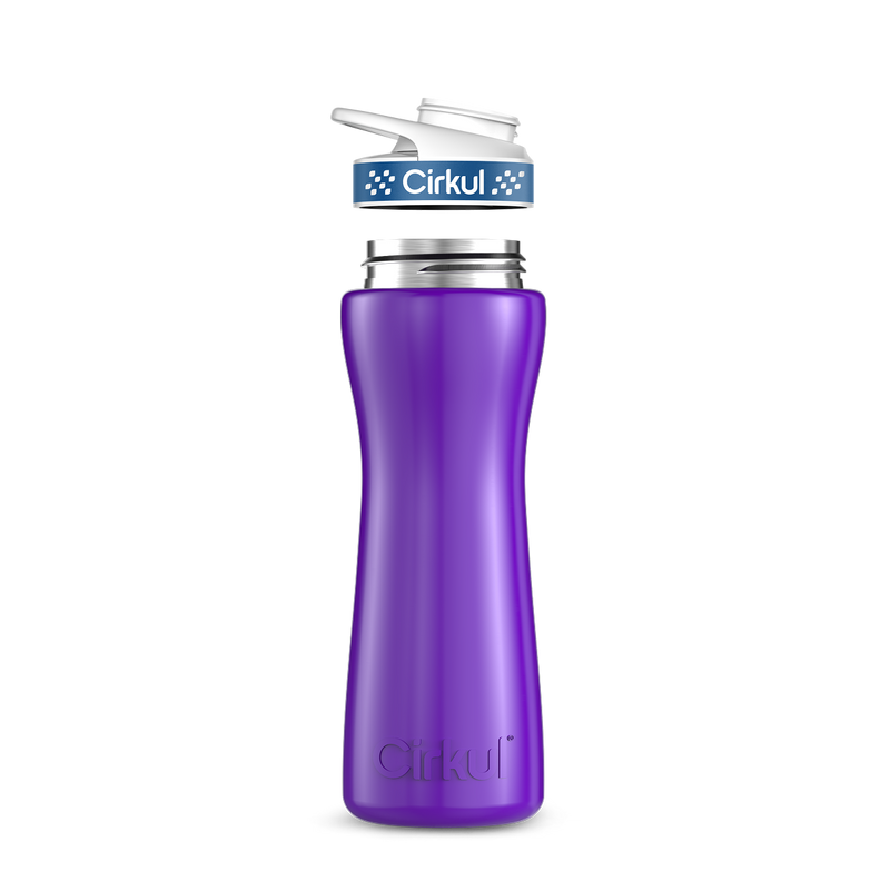 22oz. Stainless Steel Bottle & Comfort Grip Lid - 7LEP