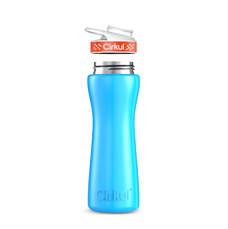 22oz. Stainless Steel Bottle & Comfort Grip Lid - 7LEP