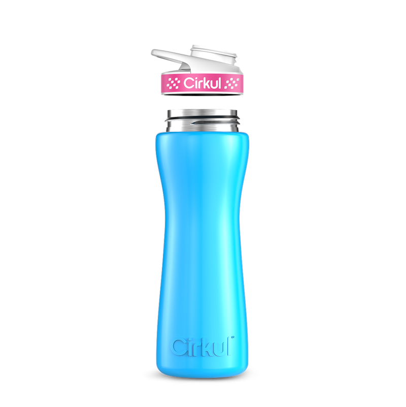 22oz. Stainless Steel Bottle & Comfort Grip Lid - 7LEP