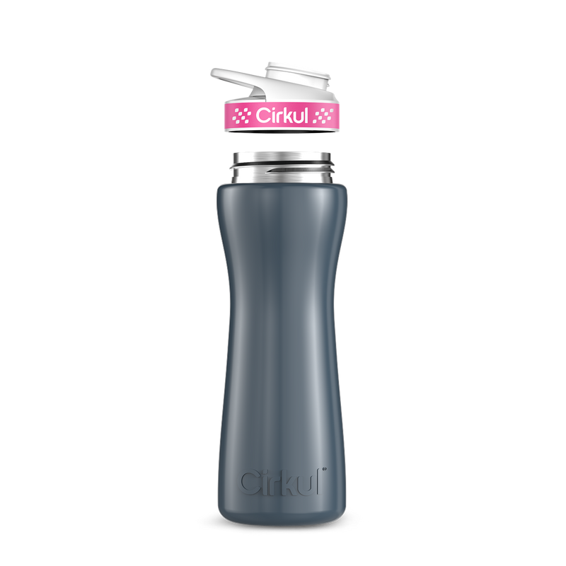 22oz. Stainless Steel Bottle & Comfort Grip Lid - 7LEP