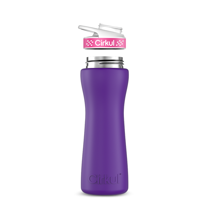 22oz. Stainless Steel Bottle & Comfort Grip Lid - 7LEP