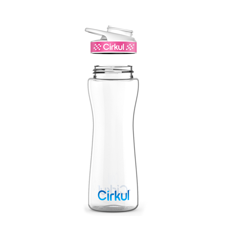 22oz. Plastic Bottle & Comfort Grip Lid - KOI6