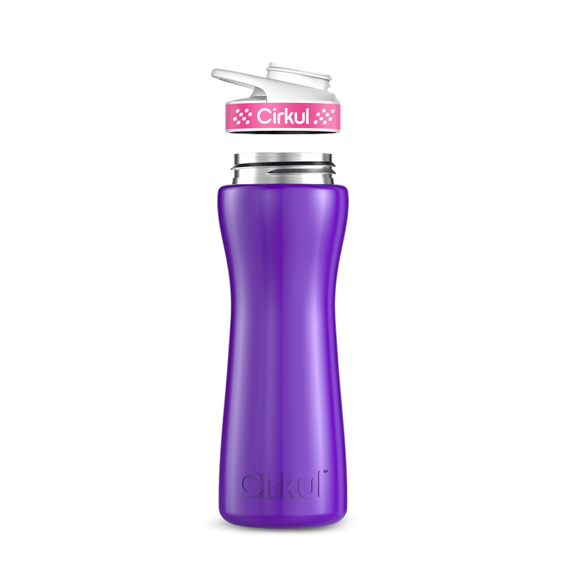 22oz. Stainless Steel Bottle & Comfort Grip Lid - 7LEP