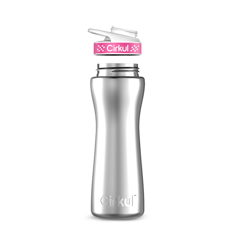 22oz. Stainless Steel Bottle & Comfort Grip Lid - 7LEP