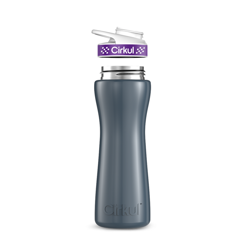 22oz. Stainless Steel Bottle & Comfort Grip Lid - 7LEP