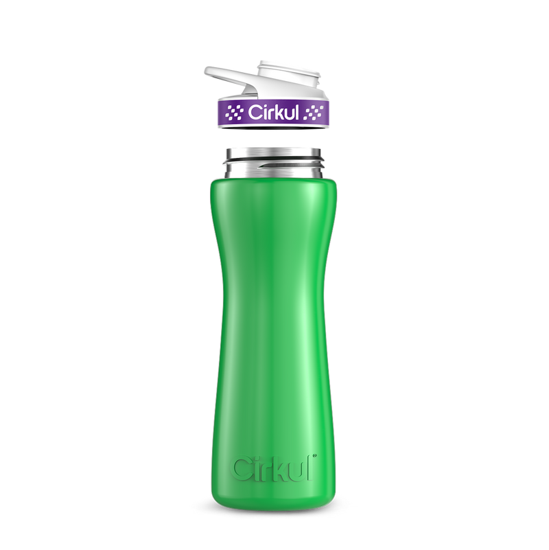 22oz. Stainless Steel Bottle & Comfort Grip Lid - 7LEP
