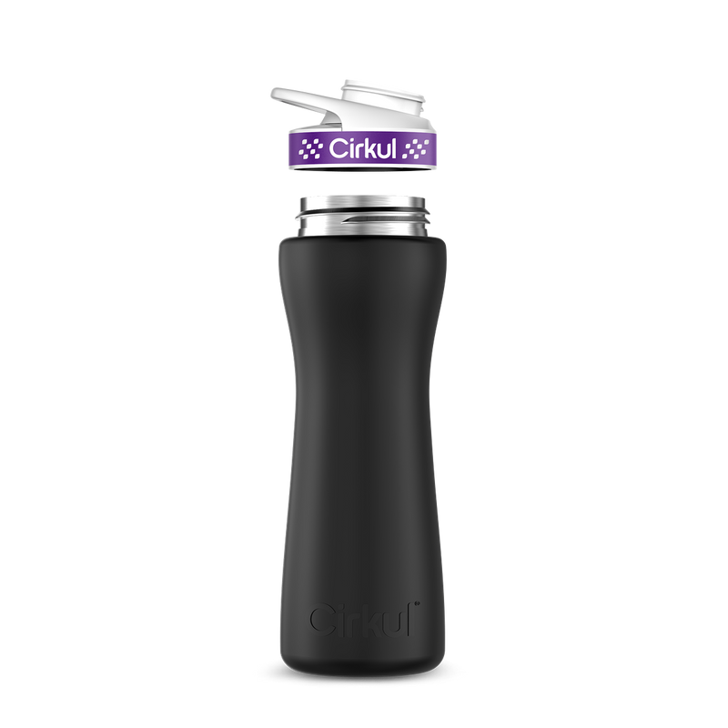 22oz. Stainless Steel Bottle & Comfort Grip Lid - 7LEP