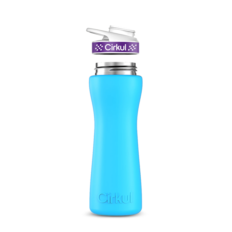 22oz. Stainless Steel Bottle & Comfort Grip Lid - 7LEP
