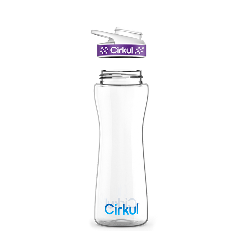 22oz. Plastic Bottle & Comfort Grip Lid - KOI6