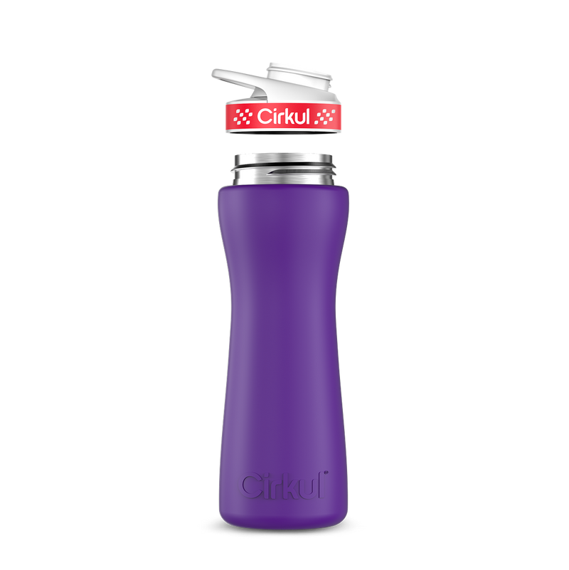 22oz. Stainless Steel Bottle & Comfort Grip Lid - 7LEP