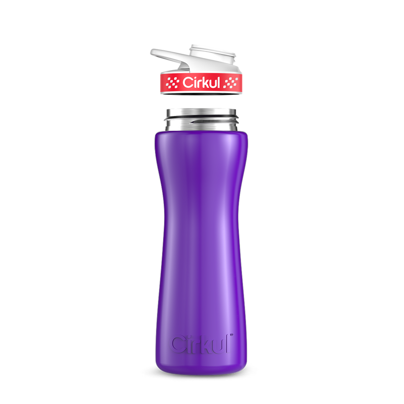 22oz. Stainless Steel Bottle & Comfort Grip Lid - 7LEP