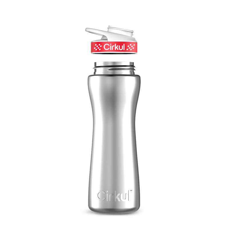 22oz. Stainless Steel Bottle & Comfort Grip Lid - 7LEP