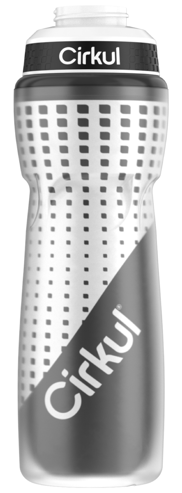 22oz. Insulated Squeeze Plastic Bottle & Sport Lid - EYD6