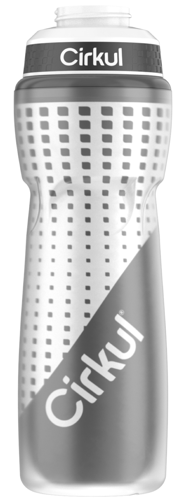 22oz. Insulated Squeeze Plastic Bottle & Sport Lid - EYD6
