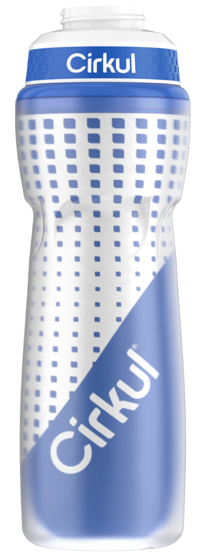 22oz. Insulated Squeeze Plastic Bottle & Sport Lid - EYD6