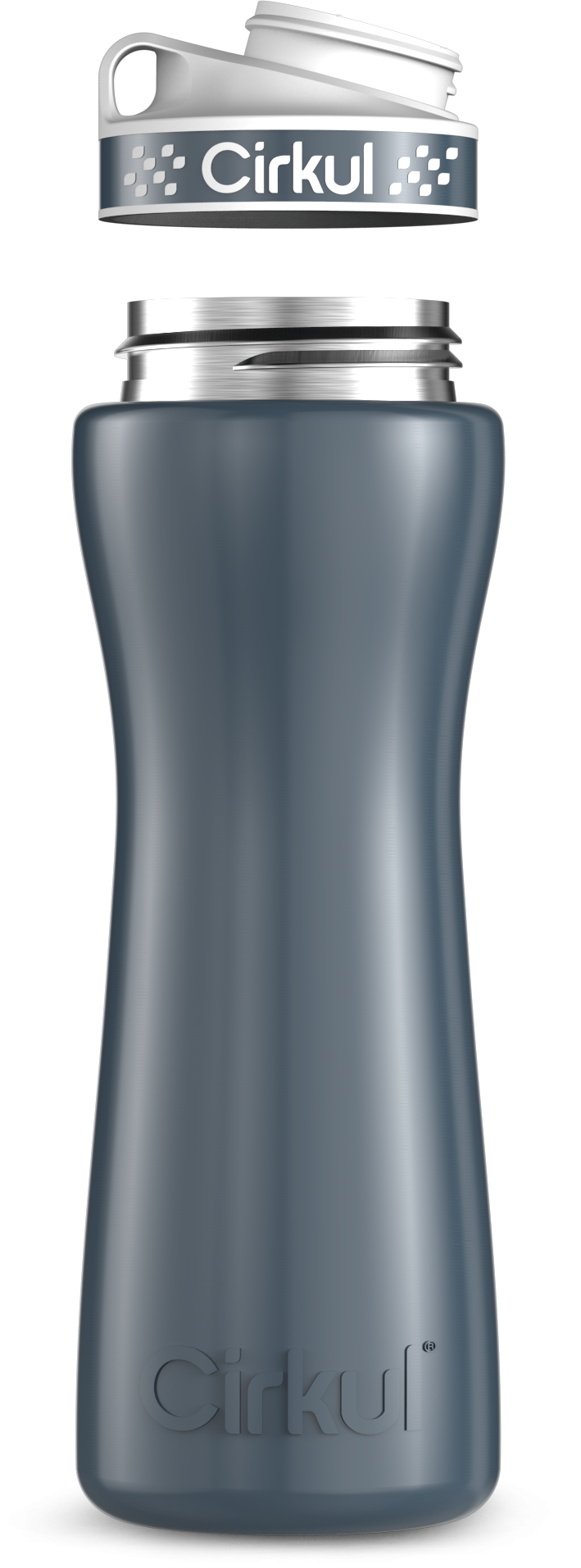 Custom 22oz. Stainless Steel Bottle & Comfort Grip Lid - XYLO