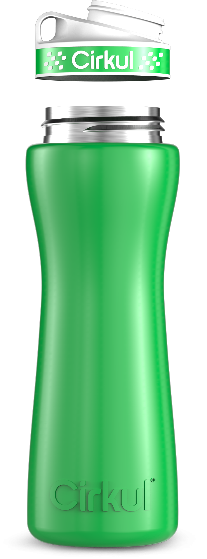 Custom 22oz. Stainless Steel Bottle & Comfort Grip Lid - XYLO