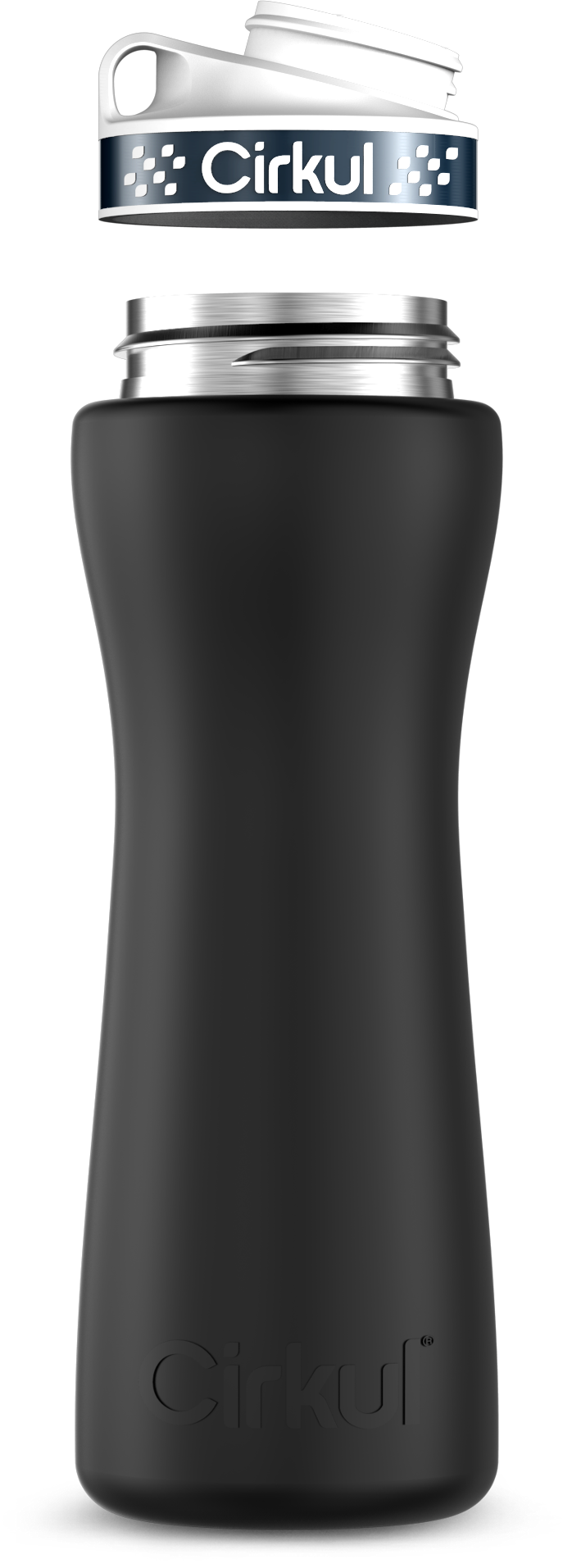 Custom 22oz. Stainless Steel Bottle & Comfort Grip Lid - XYLO