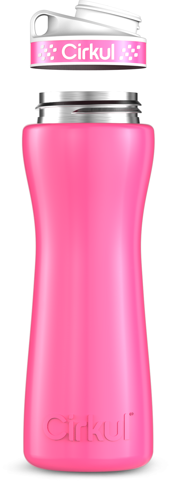 Custom 22oz. Stainless Steel Bottle & Comfort Grip Lid - XYLO
