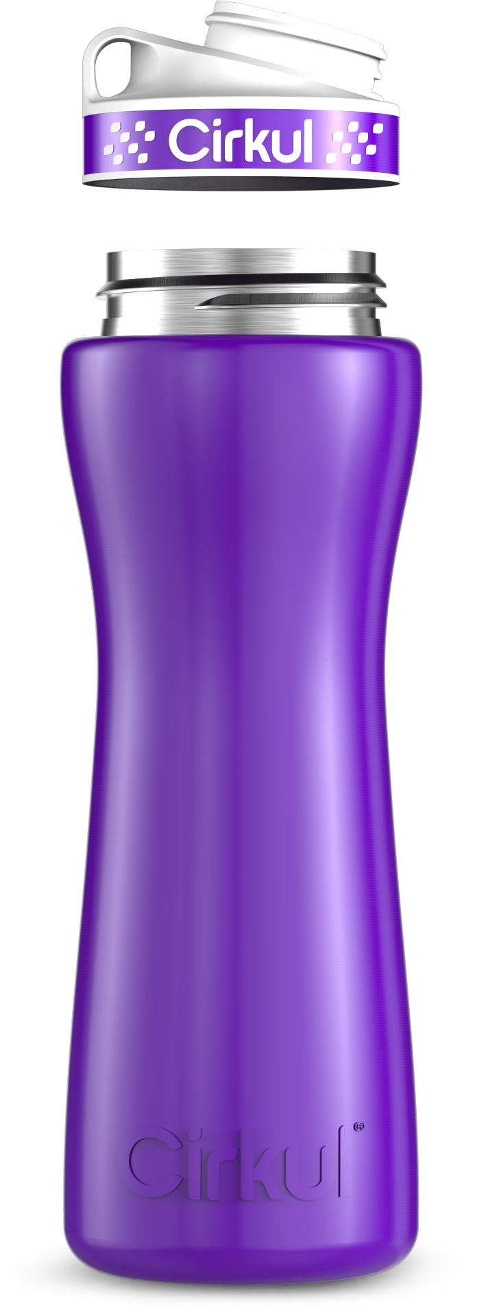 Custom 22oz. Stainless Steel Bottle & Comfort Grip Lid - XYLO