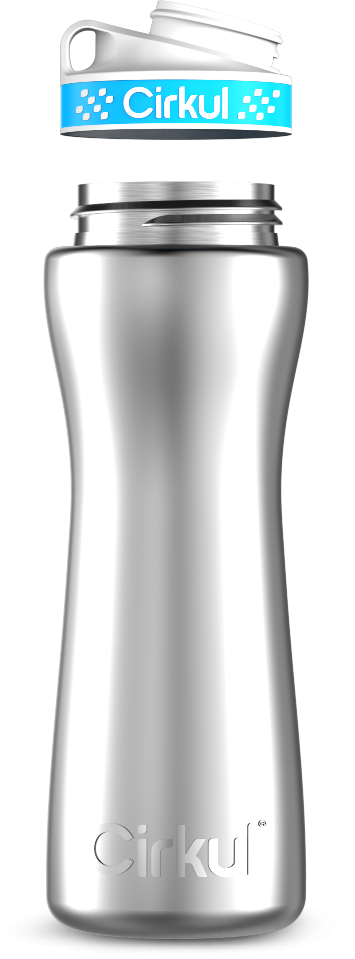 Custom 22oz. Stainless Steel Bottle & Comfort Grip Lid - XYLO