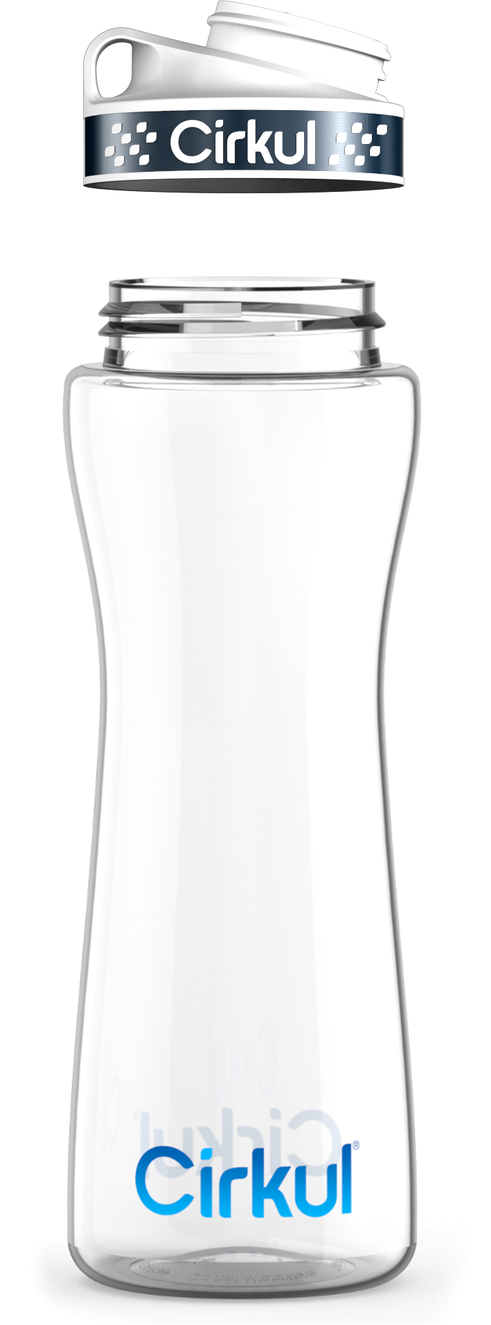Custom 22oz. Plastic Bottle & Comfort Grip Lid - IPY9