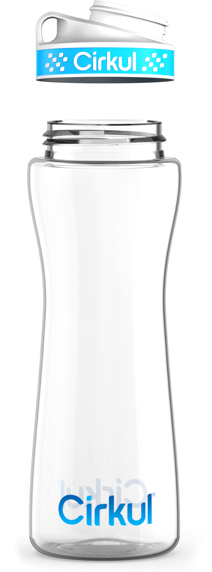Custom 22oz. Plastic Bottle & Comfort Grip Lid - IPY9