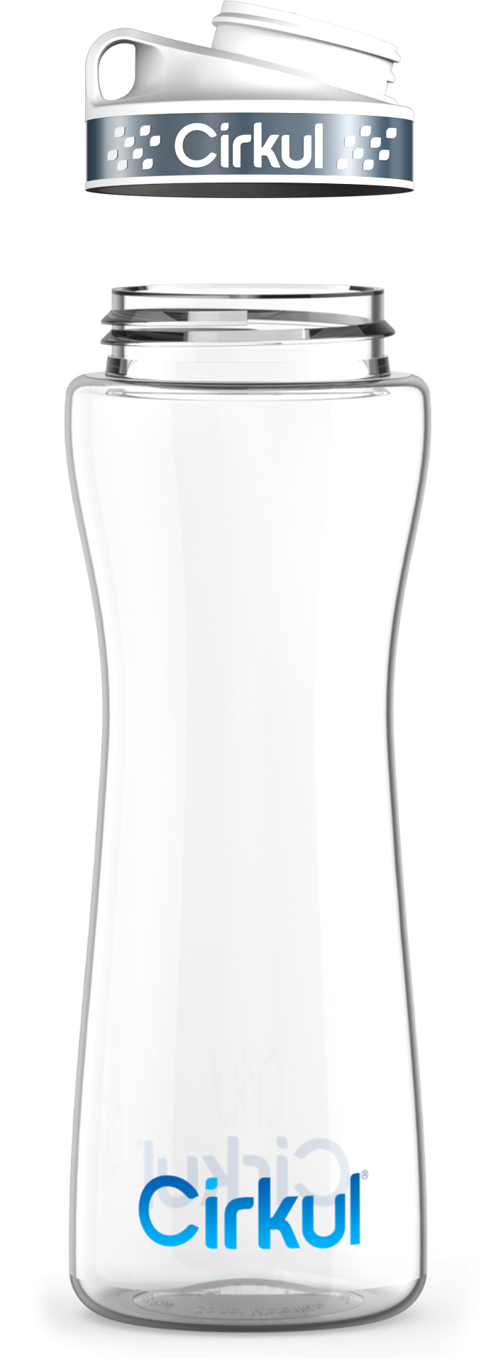 Custom 22oz. Plastic Bottle & Comfort Grip Lid - IPY9