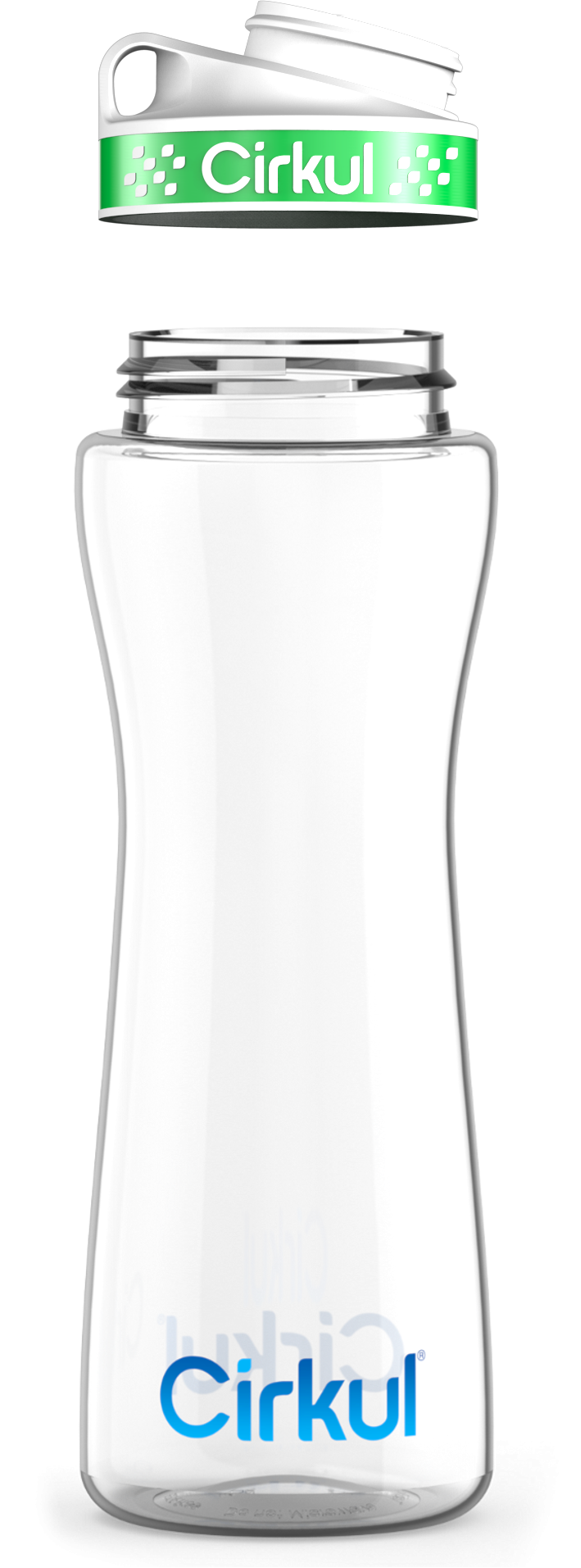Custom 22oz. Plastic Bottle & Comfort Grip Lid - IPY9