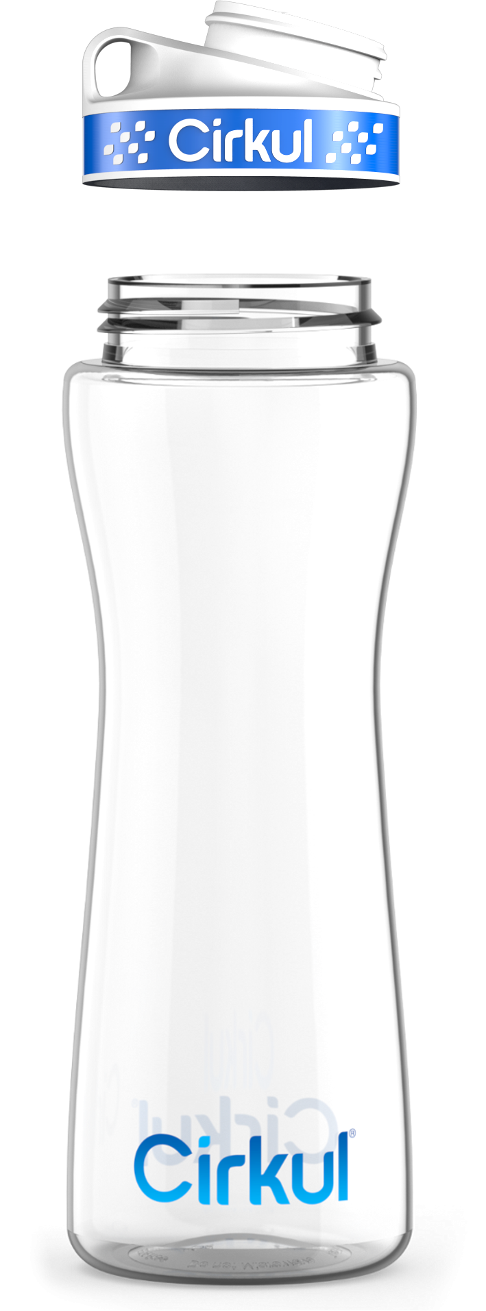 Custom 22oz. Plastic Bottle & Comfort Grip Lid - IPY9