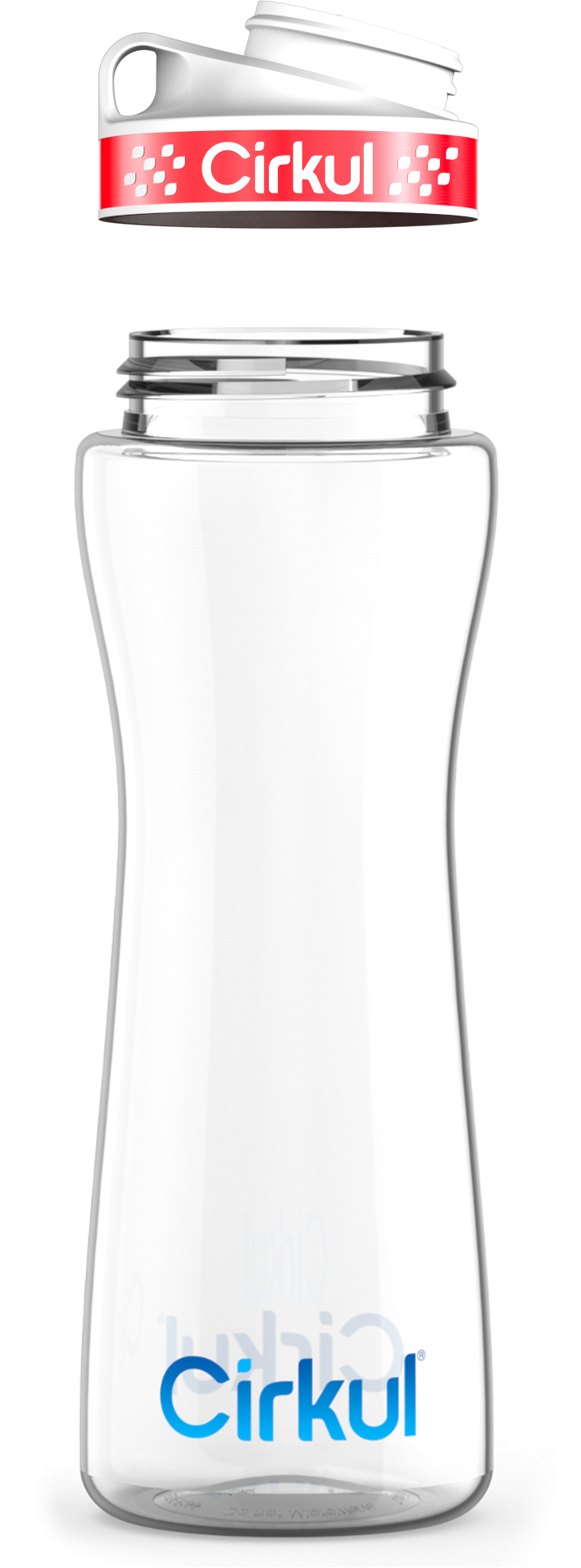 Custom 22oz. Plastic Bottle & Comfort Grip Lid - IPY9