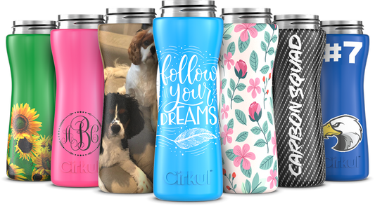 Custom 22oz. Stainless Steel Bottle & Comfort Grip Lid - XYLO